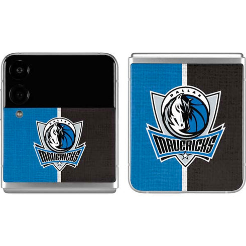 NBA Dallas Mavericks Canvas Galaxy Z Flip4 5G Skin